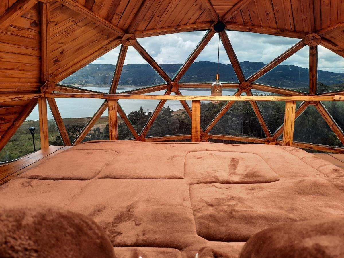 Benigno Mirador Bed & Breakfast Guatavita Dış mekan fotoğraf