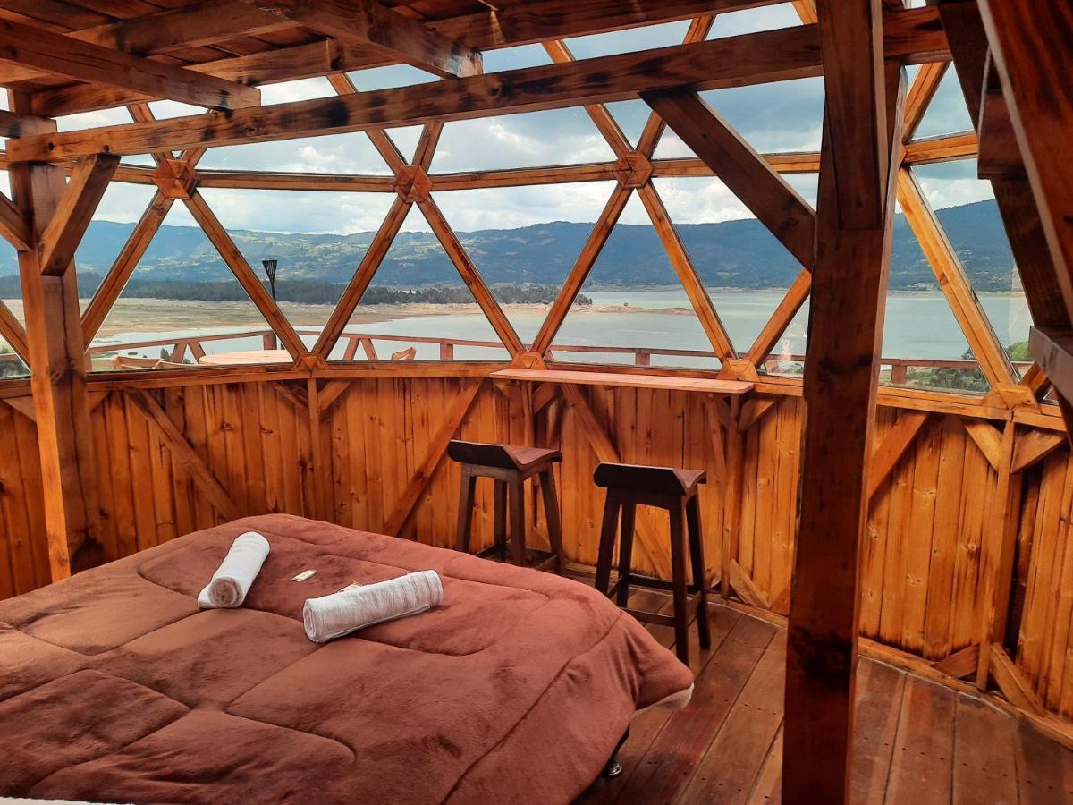 Benigno Mirador Bed & Breakfast Guatavita Dış mekan fotoğraf