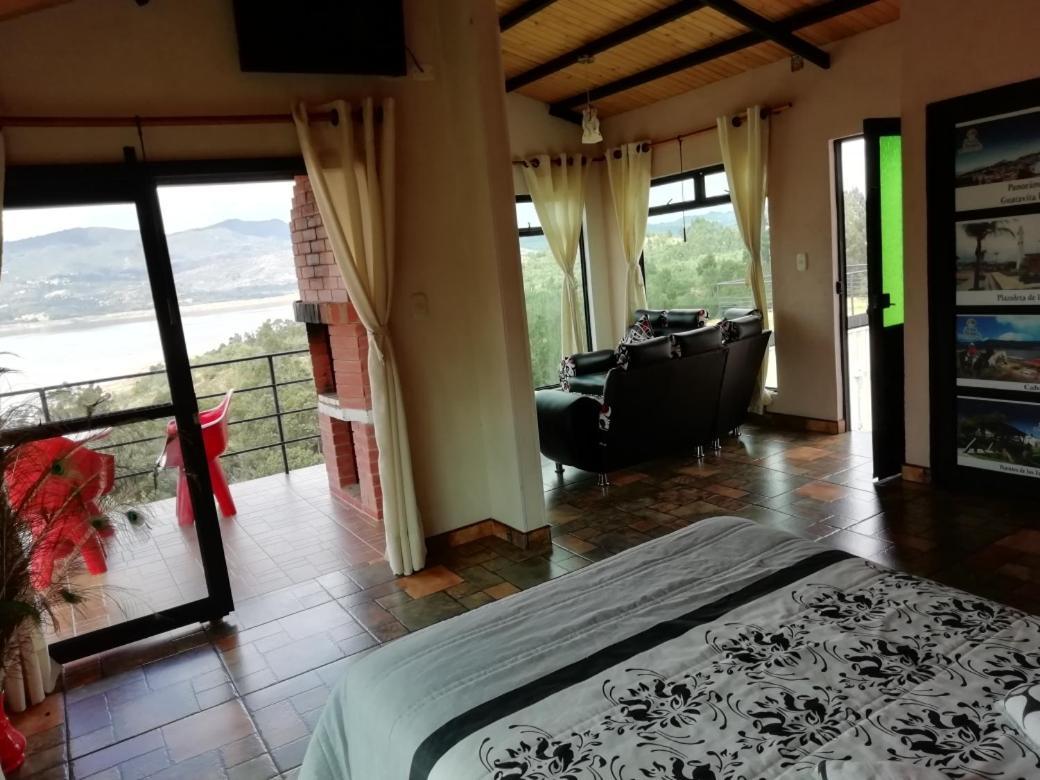 Benigno Mirador Bed & Breakfast Guatavita Dış mekan fotoğraf
