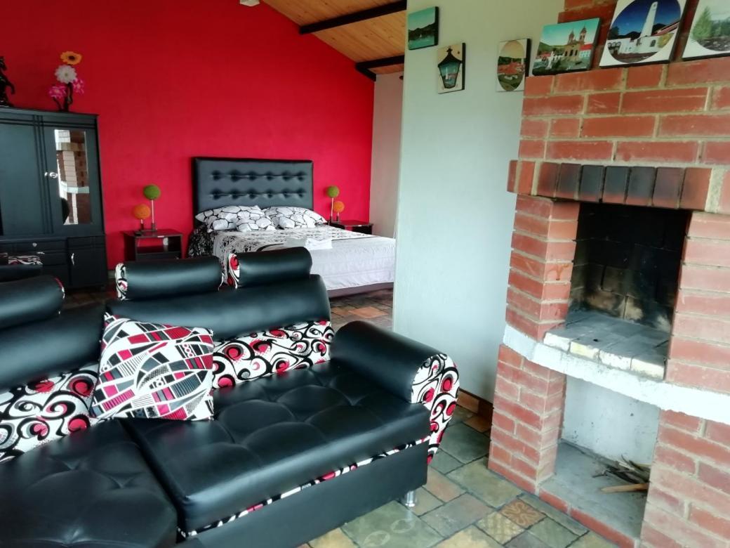 Benigno Mirador Bed & Breakfast Guatavita Dış mekan fotoğraf
